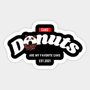 Dunkin Donuts Cake Sticker